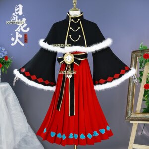 2025 Christmas Dress Halloween Carnival Winter Limited Cosplay Clothing Anime Full Set Of Animation Clothing For Women
