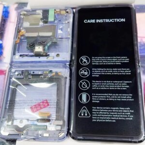 New Main LCD Digitizer Touch Screen Assembly Inner Display with Frame For Samsung Z Flip 1 4G F700U F700F F7000 F700