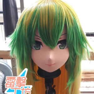 (X-KM196)Quality Handmade Female/Girl Resin Japanese Cartoon Character Animego Cosplay Kigurumi Mask Crossdresser