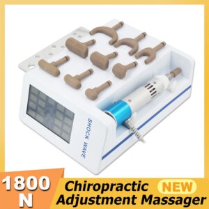 New Electric Chiropractic Ajusting Tools 1800N Body Massage Spinal Pain Relief Correction Gun Health Care Massager