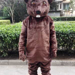 mascot beaver Sinocastor castor mascot costume custom fancy costume anime cosplay kits mascotte cartoon theme fancy dress41192