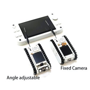 Pipeline Inspection Wireless Video RC Car Track Robot with Camera Maker Teaching ESP32 Scanning Code Networking DIY Program Toys