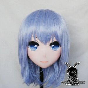 (KM5150)Quality Handmade Female/Girl Resin 3/4 Head Japanese Cartoon Character Cosplay Kigurumi Mask Crossdresser