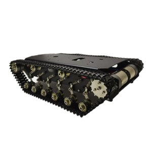 Tank Metal Chassis With Motor Plstaic/Stainless Track Robot Car For ROS Robot Kit RC Programmable Robotic Car