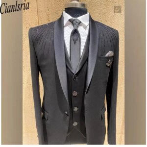 Man Suit ( Jacket + Pants +Vest )