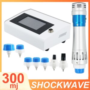 300MJ Shockwave Therapy Machine Muscle Relax With 7 Probes New Shock Wave Equipment For ED Treatment Pain Relief Sport Injury