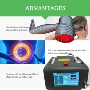Red Light Cold Laser Treatment Device, Hand Massage Device, Headache, Joint and Muscle Pain Relief, Pet Health