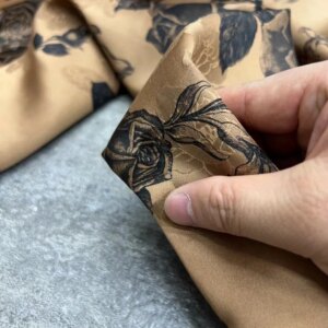 Real Silk Xiangyun Yarn Fabric Cheongsam Dress Fabric
