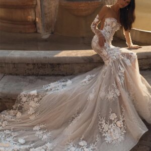 Sexy Backless Lace Wedding Dress 2025 Elegant Sleeveless Floor Length Gown Charming Trumpet Bridal Gown Vestido De Novia