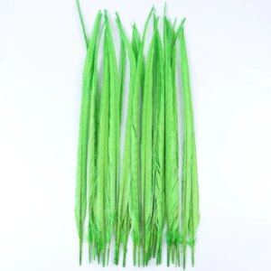 100PCS Ringneck Pheasant Tail Feathers 35-60CM Long Natural Feather for DIY Crafts Carnival Decoration Plumes Wholesale