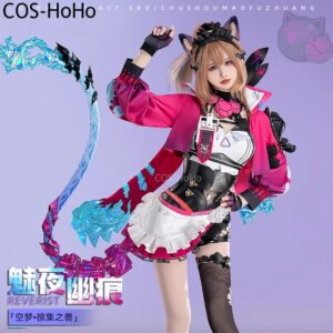 COS-HoHo Honkai Impact 3rd Pardofelis Game Suit Lovely Jumpsuits Uniform Cosplay Costume Halloween Party Role Play Outfit Women