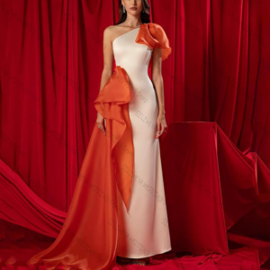 One Shoulder Simple Elegant A-Line Prom Dress Fashion Party Floor Length Lady High-end Formal Evening Gowns