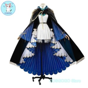 COSGOGO [Customized] Vtuber Ars Almal 5th Anniversary Cosplay Costume Cos Game Anime Party Uniform Hallowen Women Outfits Lovely