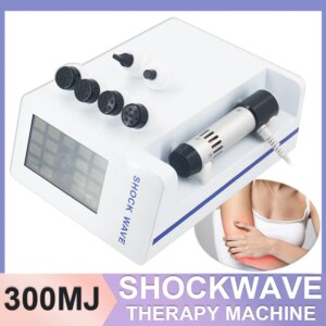 Professional 300MJ Shockwave Therapy Machine ED Treatment Relieve Pain Body Massage Muscle Relaxation Shock Wave Equipment