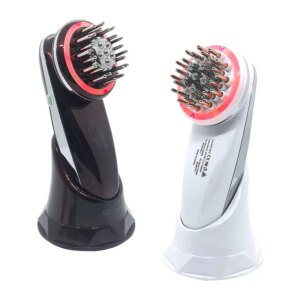 Hair Loss Treatment Electric Comb Hair Growth Head Massager Infrared Red Light Therapy Vibration EMS Brush