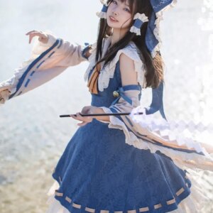 Hakurei Reimu Dress Cospaly Costume Game Touhou Project Anime Women Activity Party Role-playing Clothing Sizes S-XL 2024 NEW
