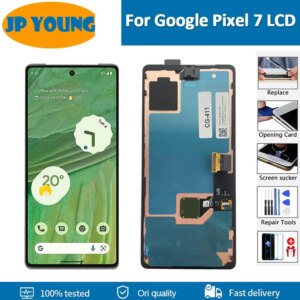 6.3″ Original AMOLED For Google Pixel 7 LCD Display Touch Screen Digitizer Assembly Replacement For GVU6C GQML3 LCD Screen Parts