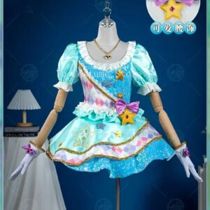 Aikatsu! Series Shiratori Hime Hit The Song Costume Cosplay Costume Cos Game Anime Party Uniform Hallowen Play Role Clothes