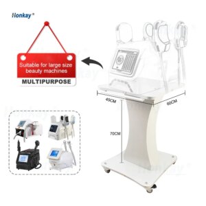 High Quality materials new Beauty salon trolley Barber SPA equipment hairdressing white tool with upright post of  metal
