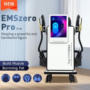 6500W 15T 200Hz EMS RF Body Slimming Machine EMSzero Ultra Sculpt Muscle Stimulation Therapy Weight Loss