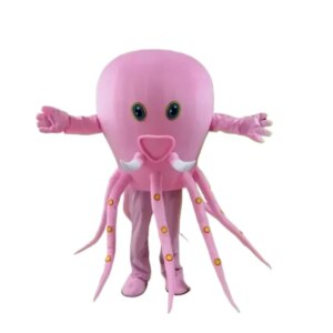Party PropsCosplay Marine Life Octopus Squid Mascot Costume Advertising Ceremony Birthday Fancy Dress Party Animal Carnival Perf