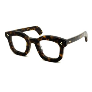 Big Square Size Hand Made Italy Super-Thick Acetate Men Women Vintage Retro Spectacle Frame Prescription Lens PL-002