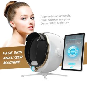 ADG Hot Sale Magic Mirror Diagnostic HD AI 3D Face Skin Analyzer Machine System Pigment Removal Facial Scanner Skin Analyzer