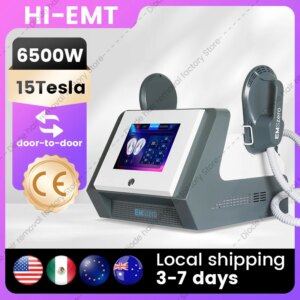 6500W NEO RF Hi-EMT Professional EMS Body Sculpting Machine EMSzero Sculpt Fat Burning Slimming Build muscles Beauty Equipment