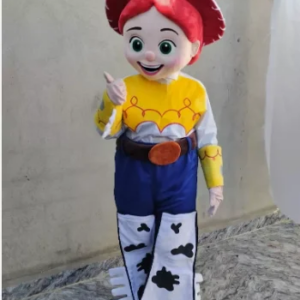 New Adult Hot Sale Foam Cute Jesse Girl Cartoon Mascot Costume Plush Christmas Fancy Dress Halloween Mascot Costume