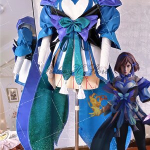 Irelia H Store Custom size Marci from DOTA2 Marci Cosplay Costume for women Game evening dresses female