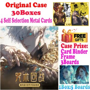 Newest Wholesale Babysbreat Culture Jujutsu Kaisen Colored Paper JJK Trading Palying Card Anime Gojo Nanami ACG TCG Hobbies Gift