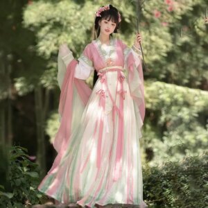 Hanfu suit Chinese style daily wear Hanfu cosplay costume dress up Hanfu suit retro style