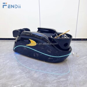 Luxury Electrical Massage Reclining Shampoo Washing Chair Head Spa Shampoo Bed