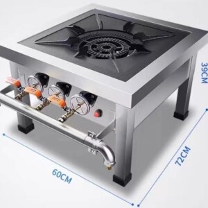 Thickened stainless steel commercial gas stove