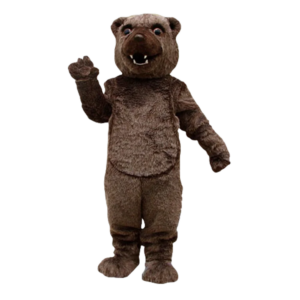 High Quality Plush Material Brown Bear Mascot Costume Adult Size Fancy Dress Mascota Outfit Suit Carnival Party Costume SW490