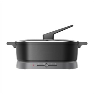 Electric hot pot household multi-functional integrated electric heating pot wok second shabu electric cooking pot