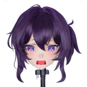 Customize Full Head Resin BJD Cartoon Cosplay Mask Japanese Character Anime Role Play Crossdress Kigurumi Masks