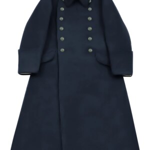 GUGJ-007 WWII German Kriegsmarine EM Navyblue wool Greatcoat