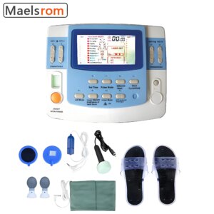 TENS EMS Machine 7-in-1 with PEMF Ultrasound & Laser – Professional Physiotherapy Device for Pain Relief & Recovery Home Therapy