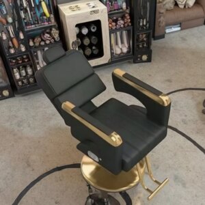 New Design Barber Shop Chairs Adjustable Hairdressing Barber Chair and Station Barber Chair