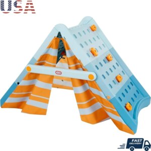 Active Play Climbing Wall Tent Kids Ages 3 Adjustable Design Climbing Adventure with 10 Climbing Pegs Durable All Weather Fabric