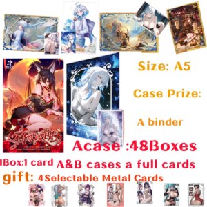 2025 Newest Goddess Story Lust Rose A5 Size Collect Board Toys Waifu Collection Card Hobby Game Card Rare LSP SSP Toy Gifts
