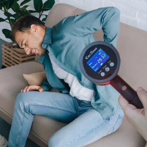 HLKGO Laser Nerve Treatment 1295mW Chiropractic Laser Therapy 650nmx19pcs+808nmx6pcs Advanced Arm Pain