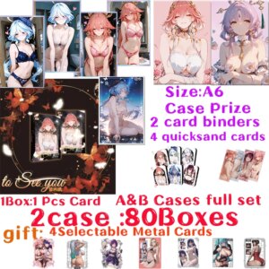 New Too See You 4 A6 Size Goddess Board FIRST MEETING Doujin Booster Box Hobby Game Card Spicy Rare Card LSP SSP SSR Toy Gifts