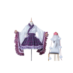 New Mooyiyi cos Himekaidou Hatate Cosplay costume Halloween Christmas Role Playing Party Comic Dress New Project customized