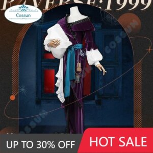 COSSUN [Customized] Reverse:1999 Tuesday Elegant Dresses Cosplay Costume Cos Game Party Uniform Hallowen Play Role Clothes Cloth