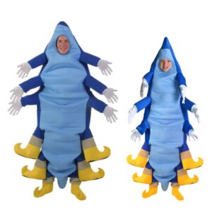 Halloween Costume Insert Costume Caterpillar Costume Halloween Multi Legged Monster Caterpillar Clothing Jumpsuit