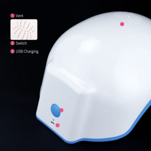 Laser Hair Regrowth Cap 80 NEW Hair Loss Laser Therapy Hat Flexible Model Fit Hair Treatment, Better Coverage