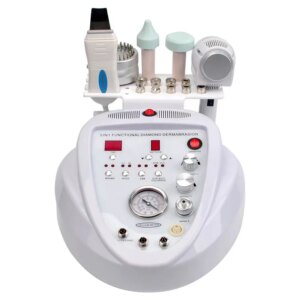 Professional Portable 5 In 1 Diamond Tip Microdermabrasion Machine Skin Scrubber