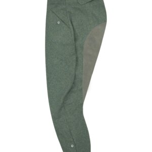GUWB-B129 WWII German Heer M40 Field Grey Wool Mounted Troops Riding Breeches